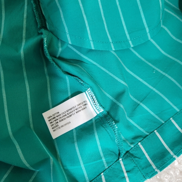 a new day Green Pleated Tie Front Sundress Resortwear,vacation,travel - Picture 8 of 10